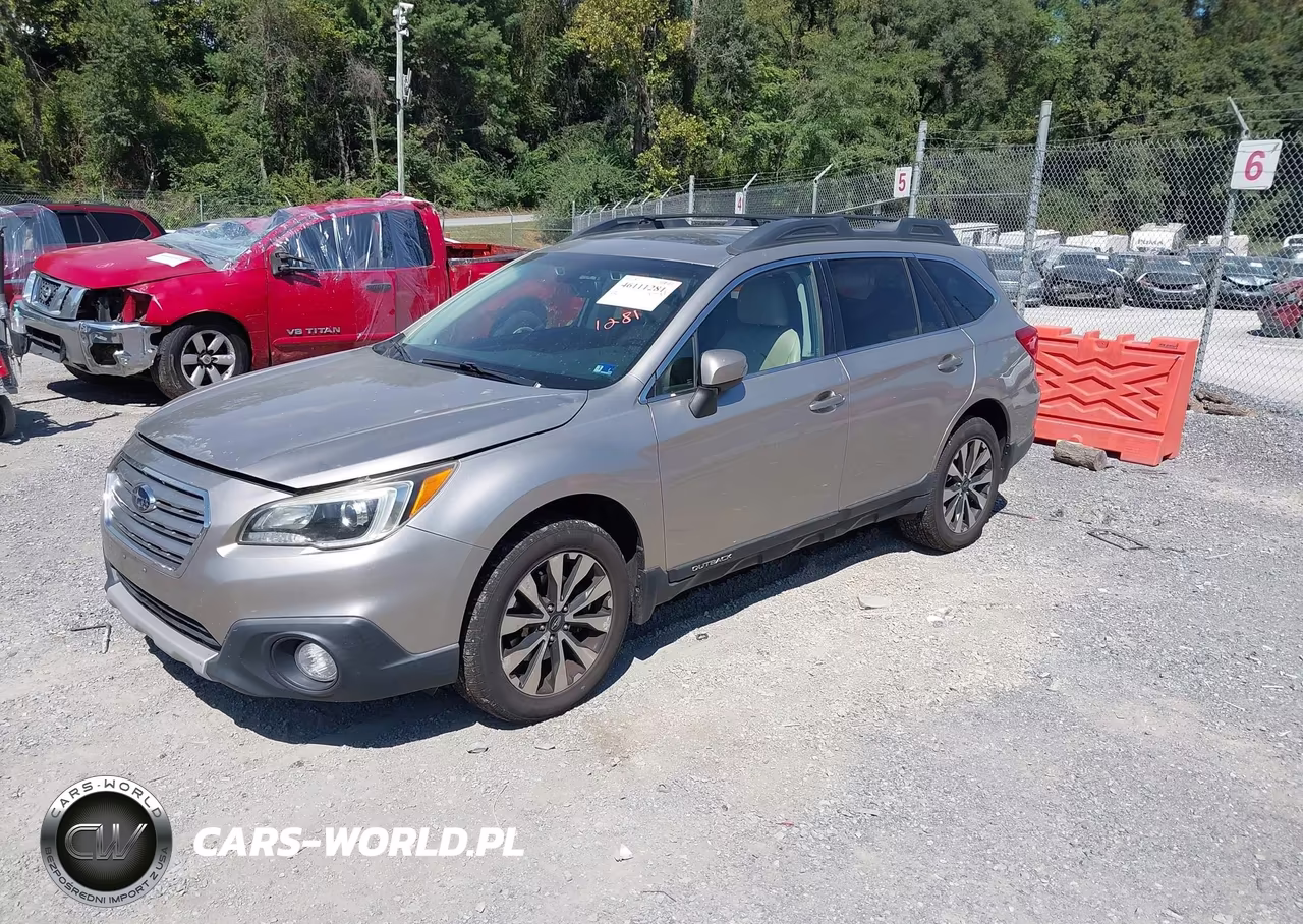 2015 Subaru Outback 2.5I Limited VIN:4S4BSBNC0F3345825 - 2