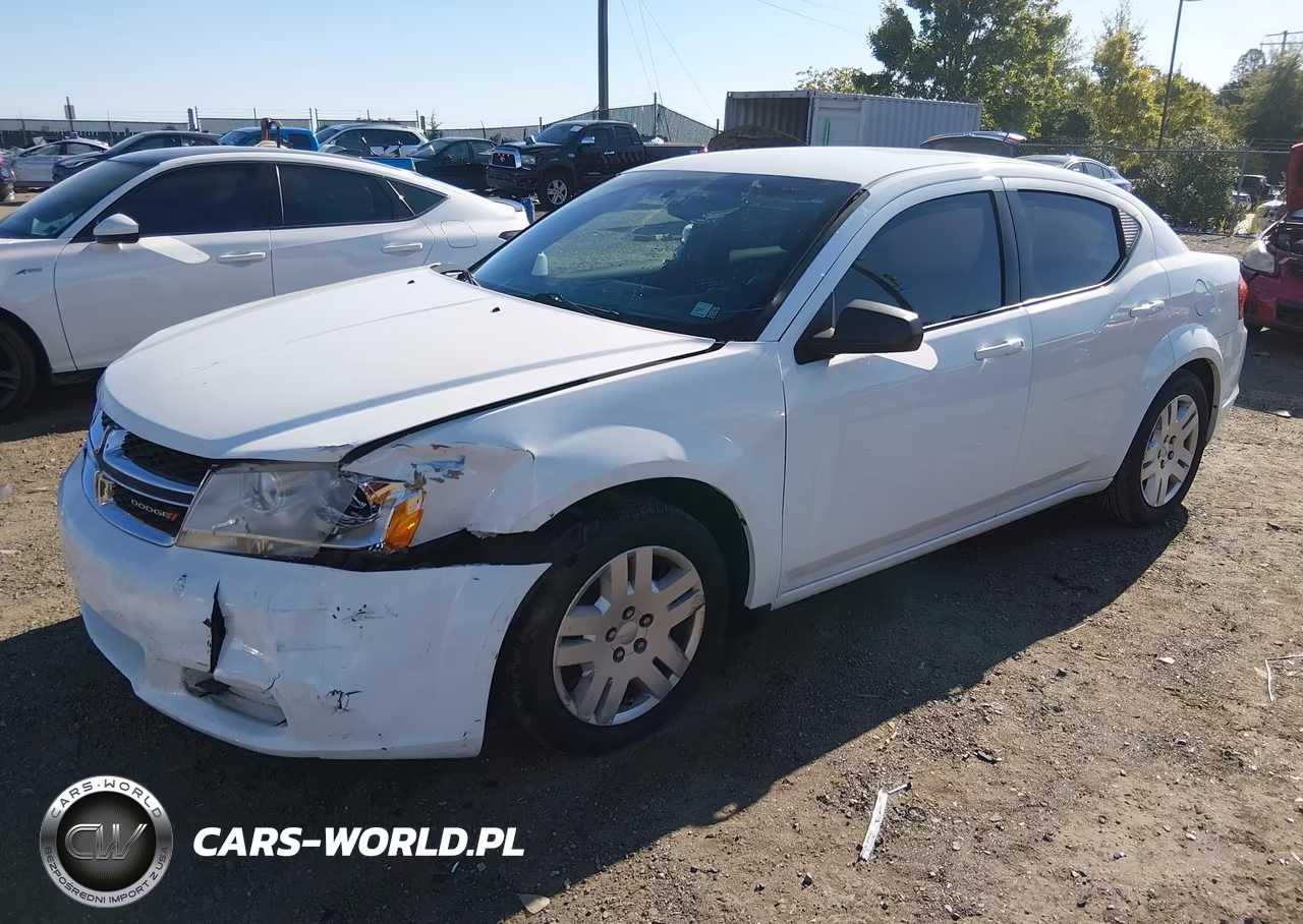 2014 Dodge Avenger Se VIN:1C3CDZAB0EN151022 - 2