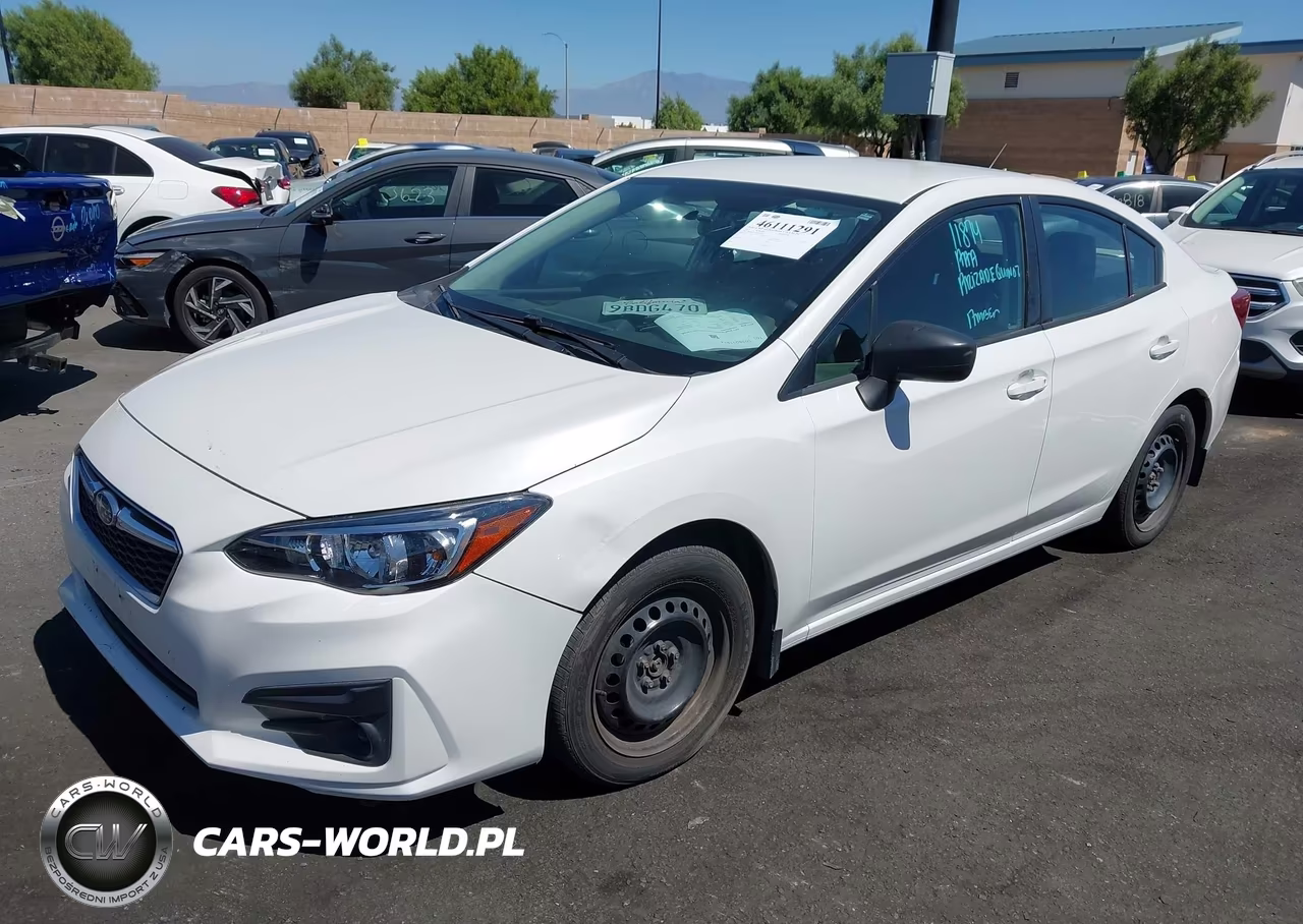2017 Subaru Impreza 2.0I VIN:4S3GKAA61H3627382 - 2