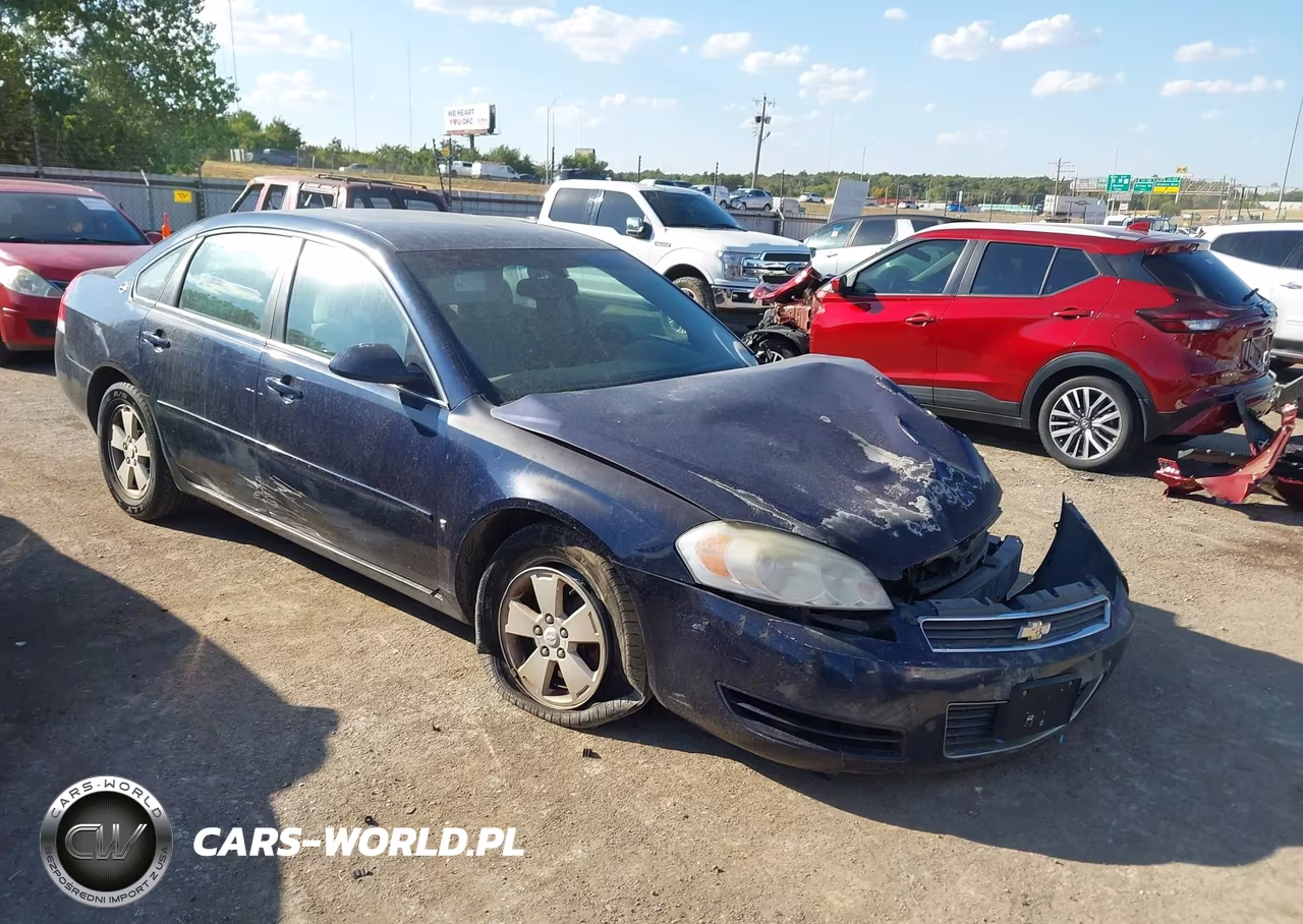 2008 Chevrolet Impala Lt VIN:2G1WT58K589169154 - 1