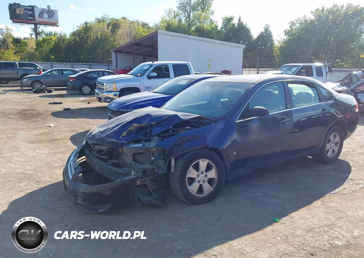 2008 Chevrolet Impala Lt VIN:2G1WT58K589169154 - 2