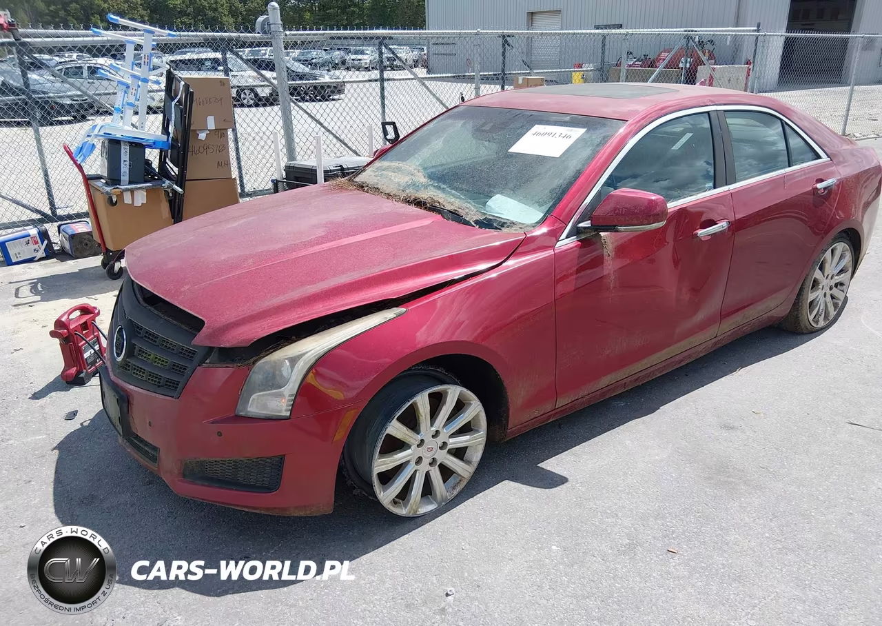 2013 Cadillac Ats Luxury VIN:1G6AB5SA8D0122356 - 2