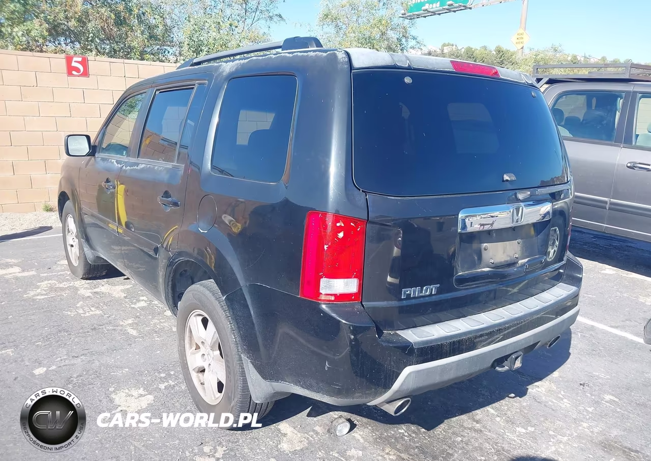 2011 Honda Pilot Ex-L VIN:5FNYF3H59BB013305 - 3