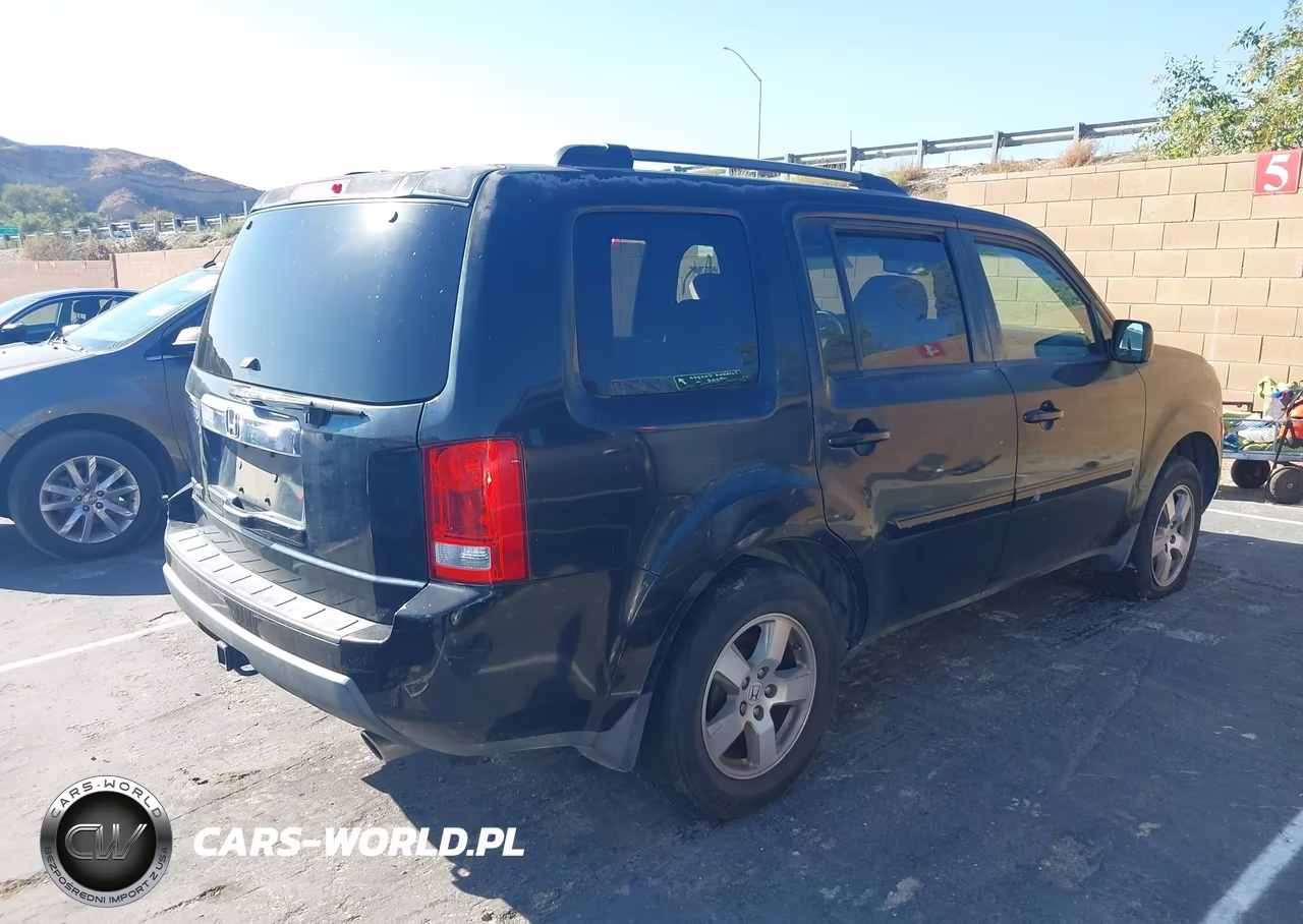 2011 Honda Pilot Ex-L VIN:5FNYF3H59BB013305 - 4