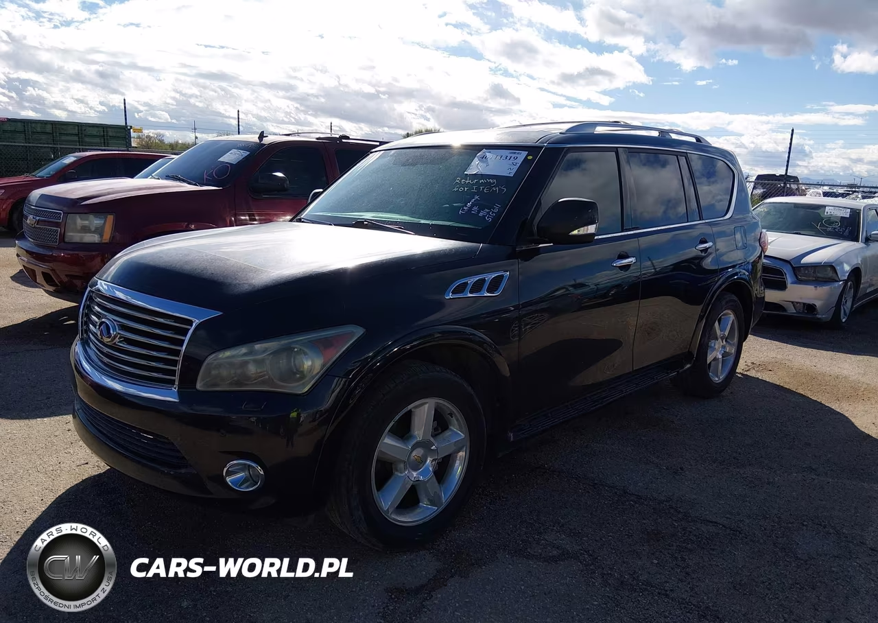 2012 Infiniti Qx56 VIN:JN8AZ2NF6C9515611 - 2