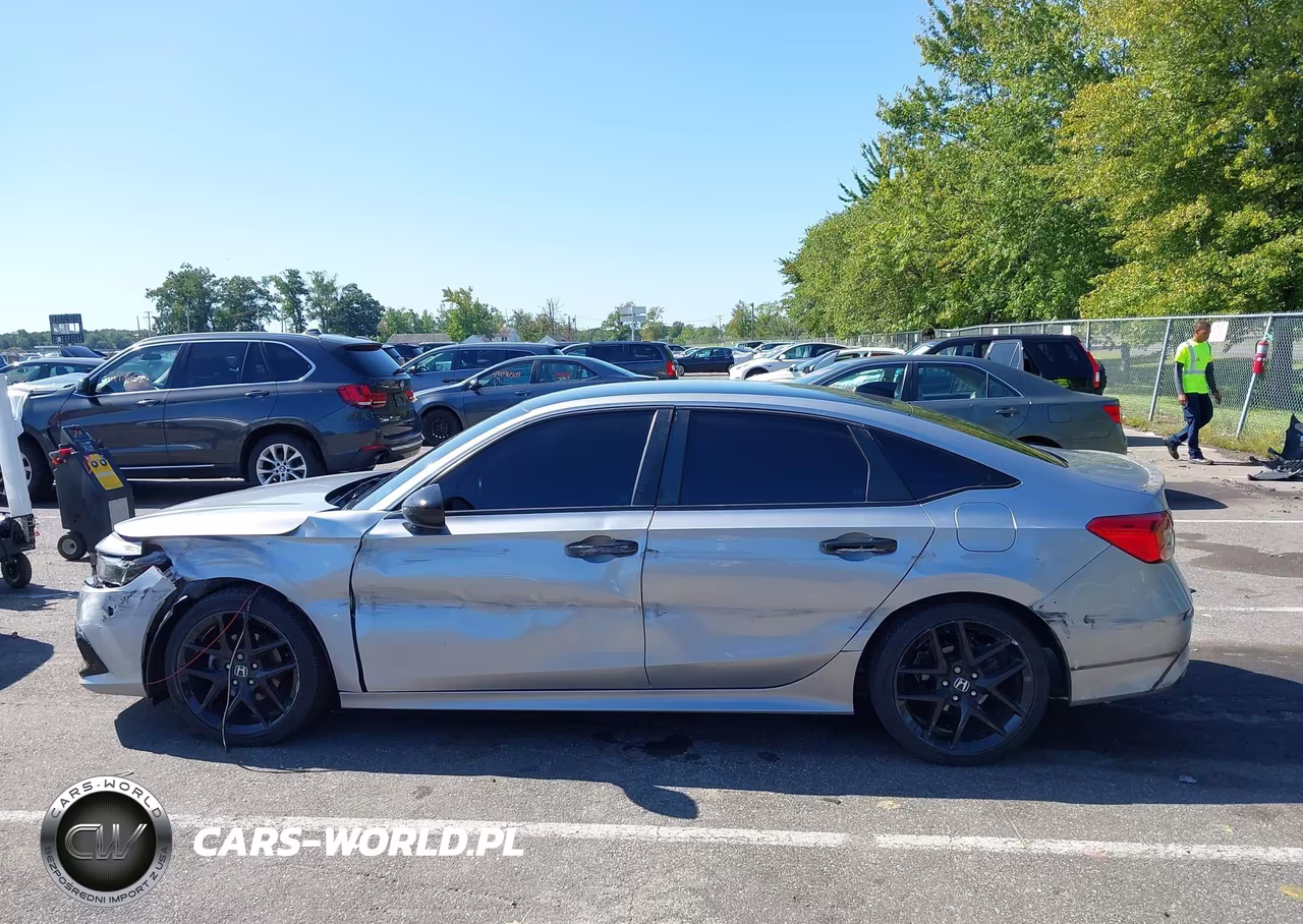 2022 Honda Civic Sport VIN:2HGFE2F55NH530544 - 14
