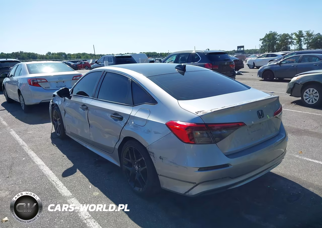 2022 Honda Civic Sport VIN:2HGFE2F55NH530544 - 3