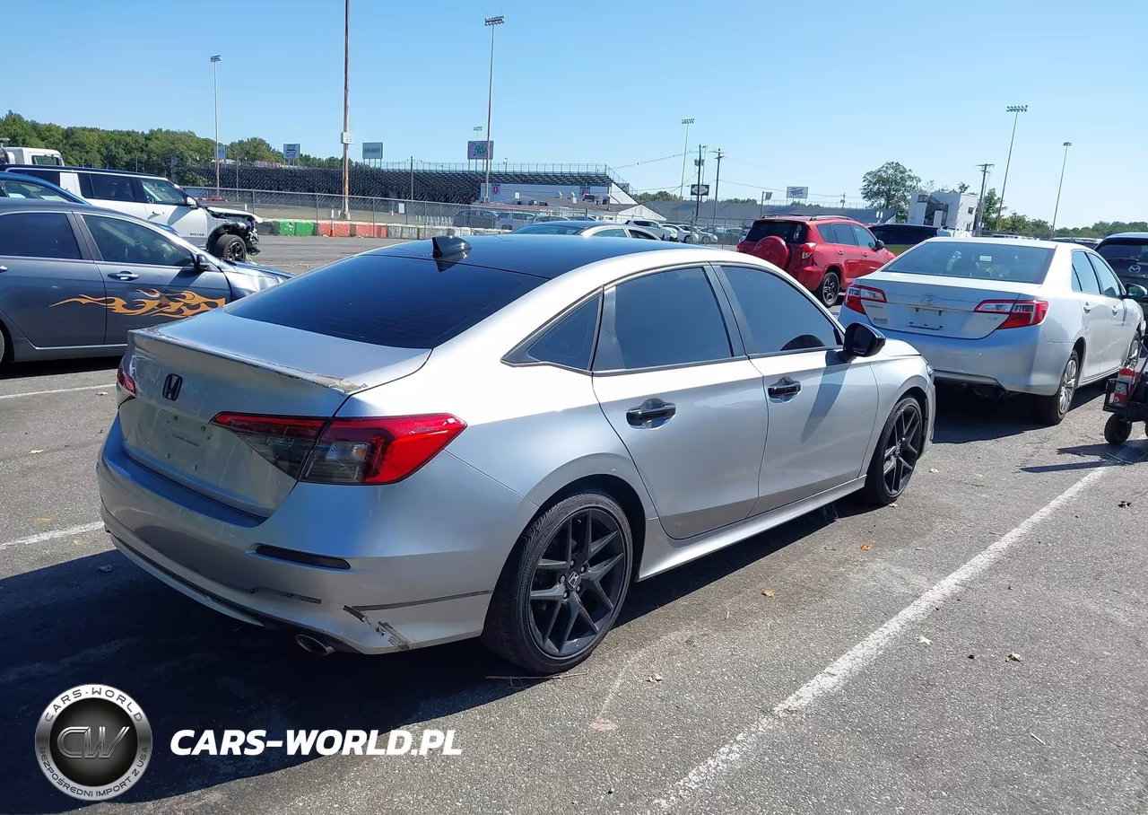 2022 Honda Civic Sport VIN:2HGFE2F55NH530544 - 4