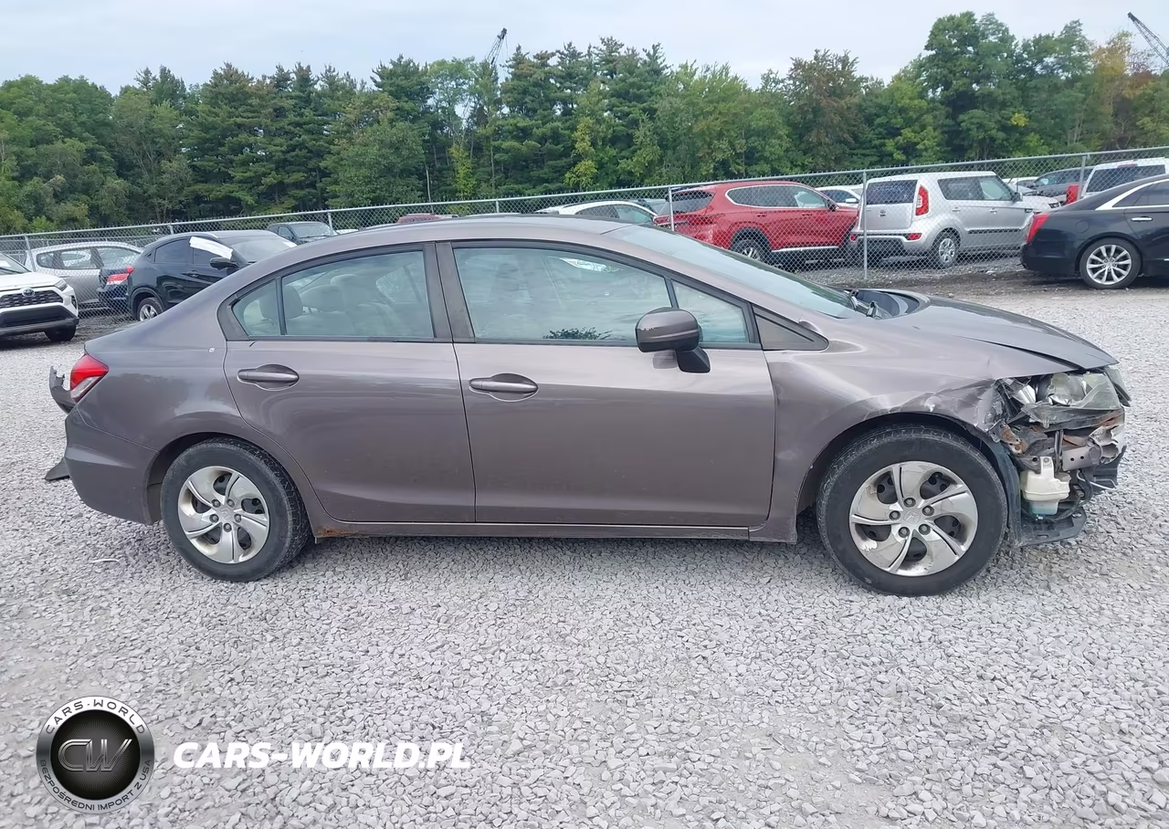 2015 Honda Civic Lx VIN:19XFB2F57FE279787 - 13