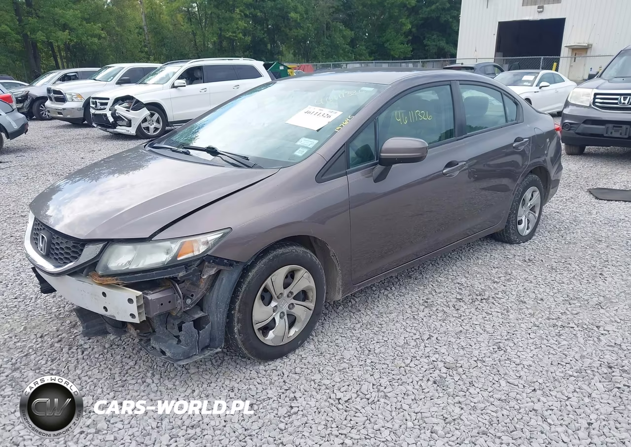 2015 Honda Civic Lx VIN:19XFB2F57FE279787 - 2