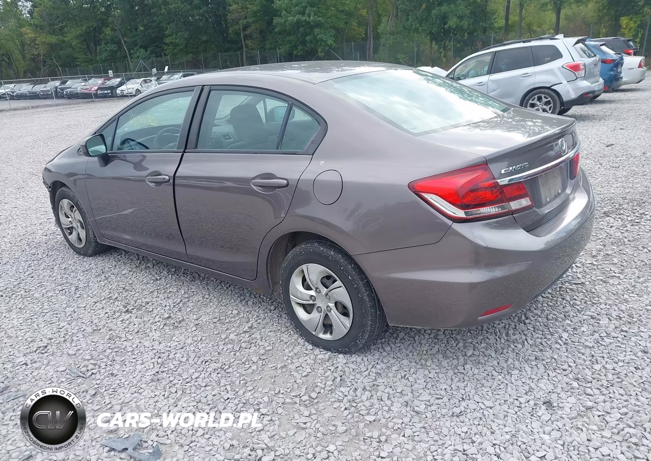 2015 Honda Civic Lx VIN:19XFB2F57FE279787 - 3