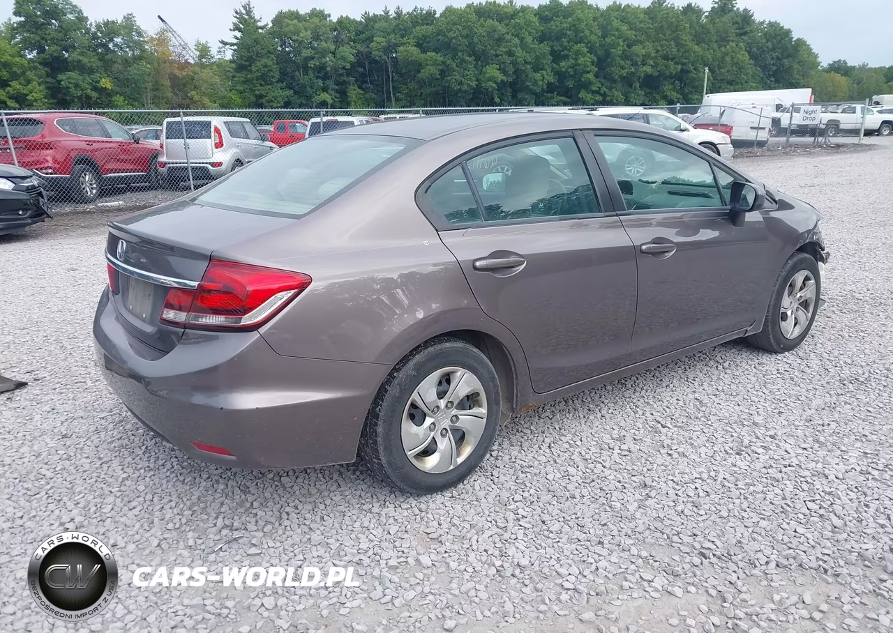2015 Honda Civic Lx VIN:19XFB2F57FE279787 - 4