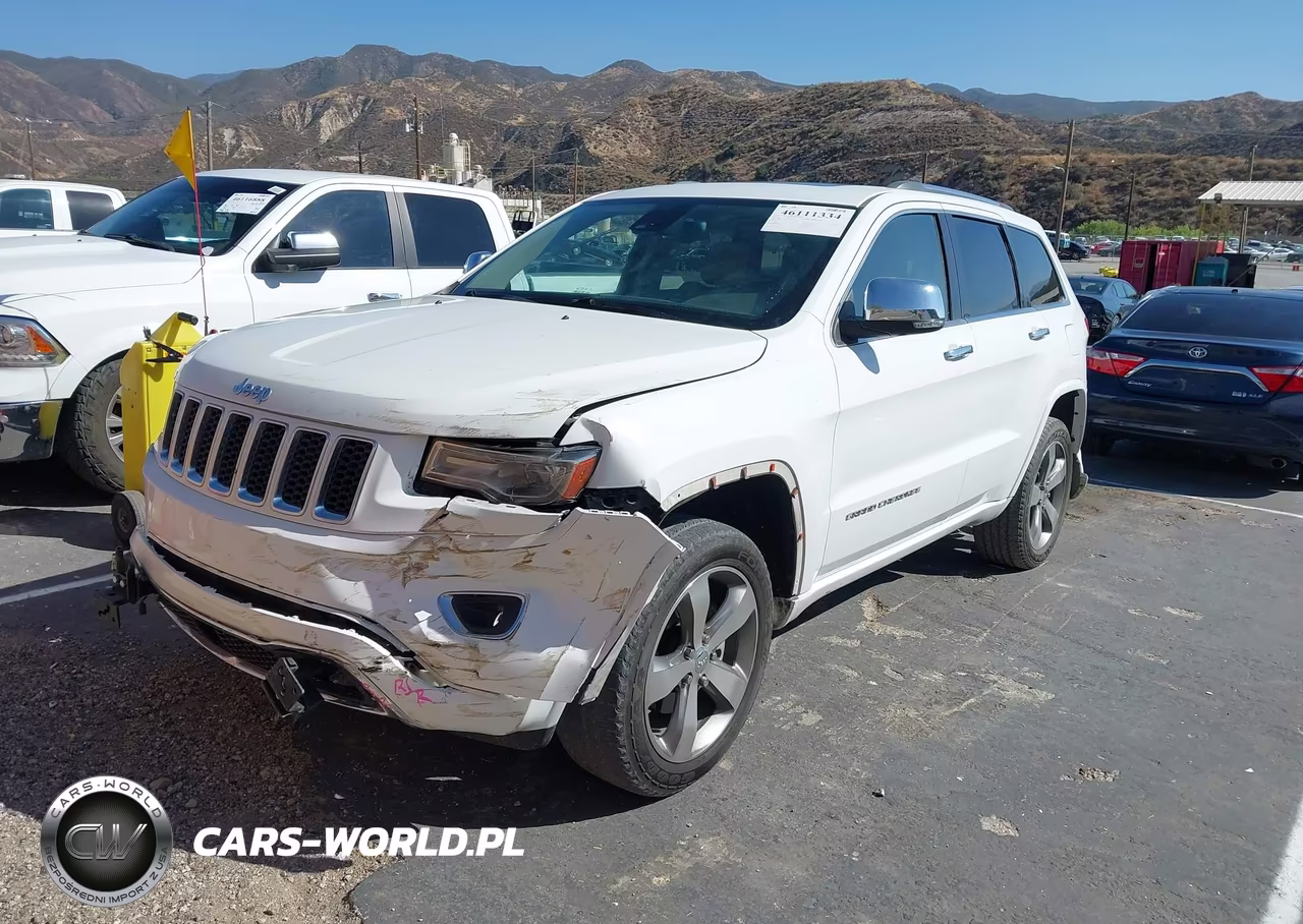 2014 Jeep Grand Cherokee Overland VIN:1C4RJFCG6EC302754 - 2