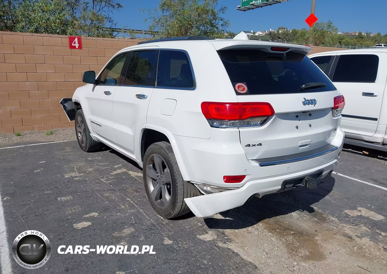 2014 Jeep Grand Cherokee Overland VIN:1C4RJFCG6EC302754 - 3