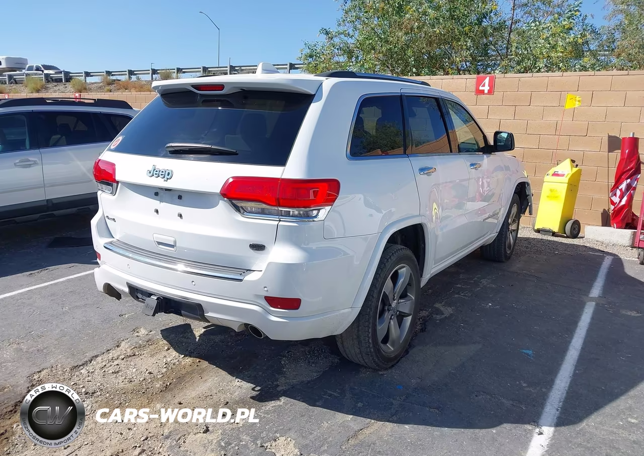 2014 Jeep Grand Cherokee Overland VIN:1C4RJFCG6EC302754 - 4