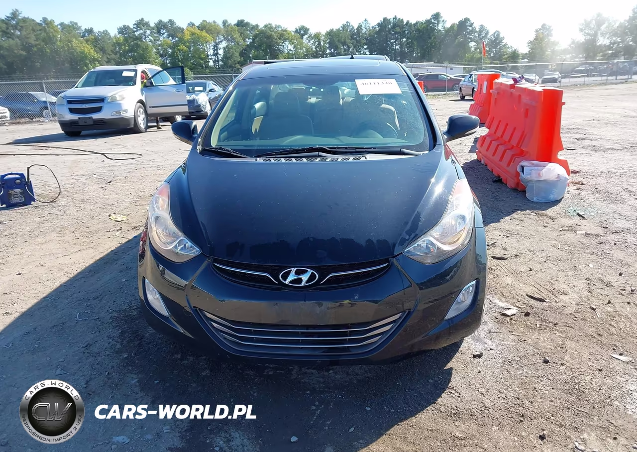 2013 Hyundai Elantra Limited VIN:5NPDH4AE5DH386614 - 12