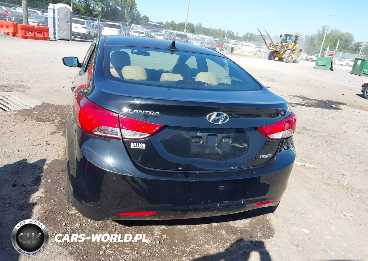 2013 Hyundai Elantra Limited VIN:5NPDH4AE5DH386614 - 16