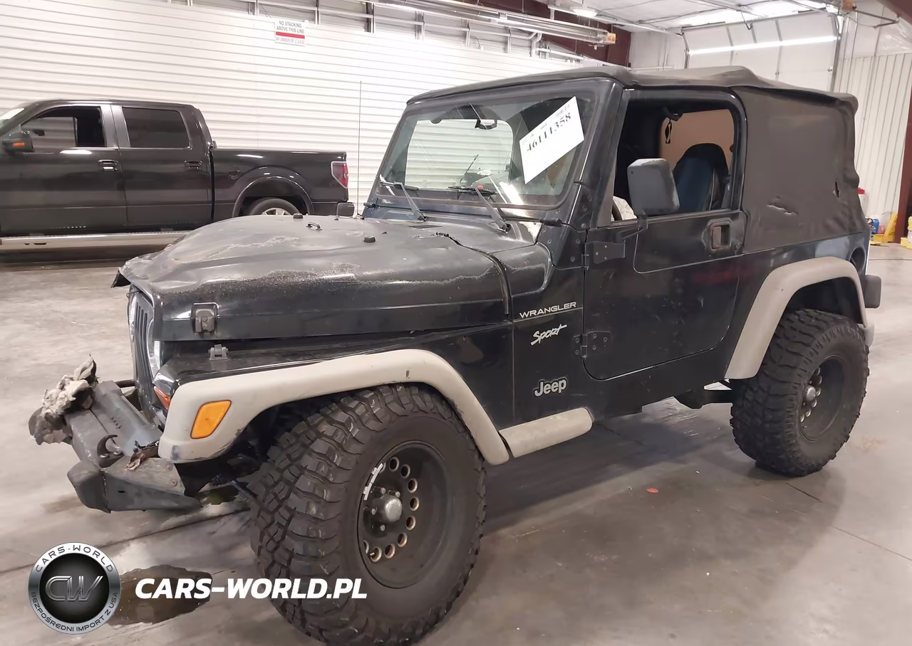 2002 Jeep Wrangler Sport VIN:1J4FA49S92P716287 - 2