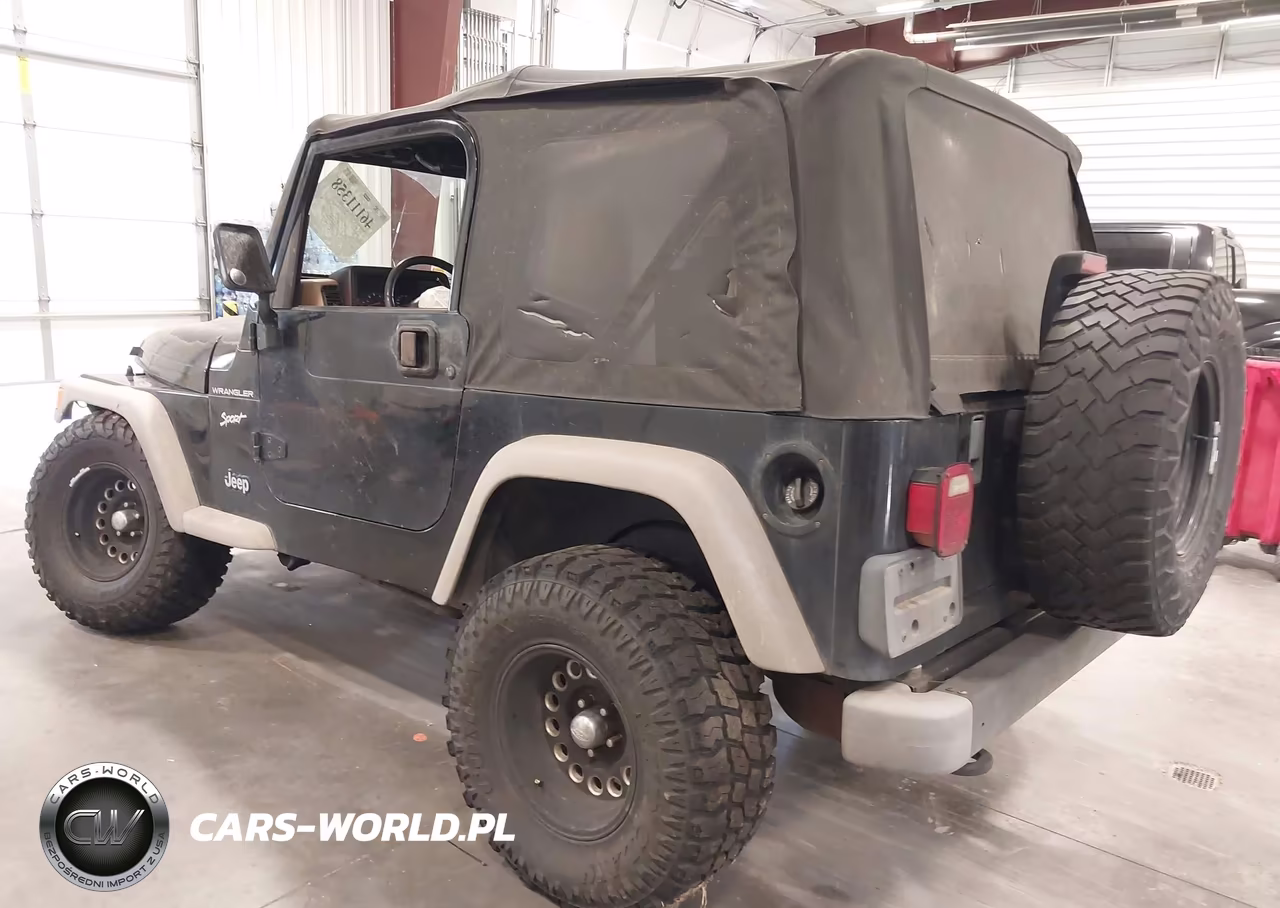 2002 Jeep Wrangler Sport VIN:1J4FA49S92P716287 - 3