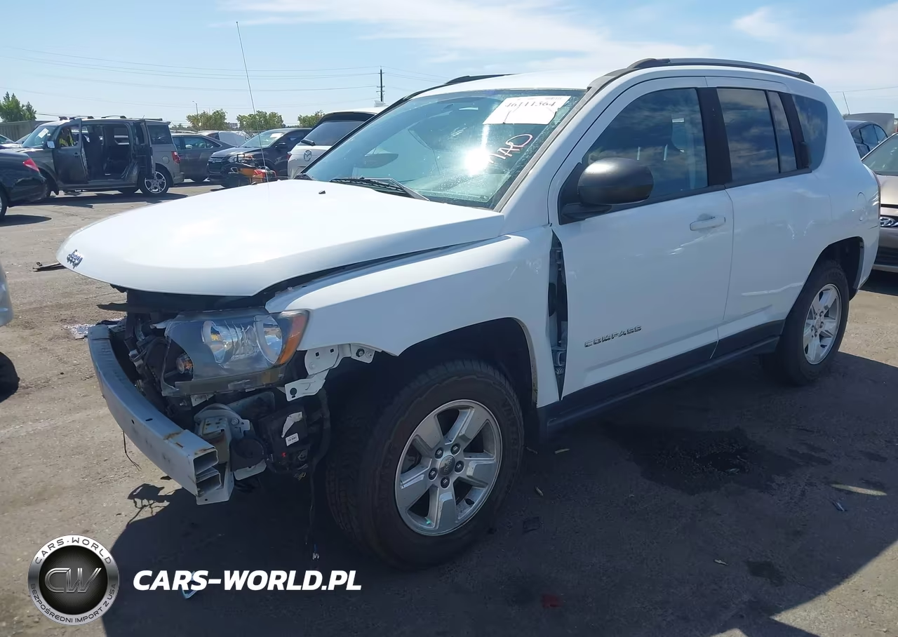 2015 Jeep Compass Sport VIN:1C4NJCBAXFD436866 - 2