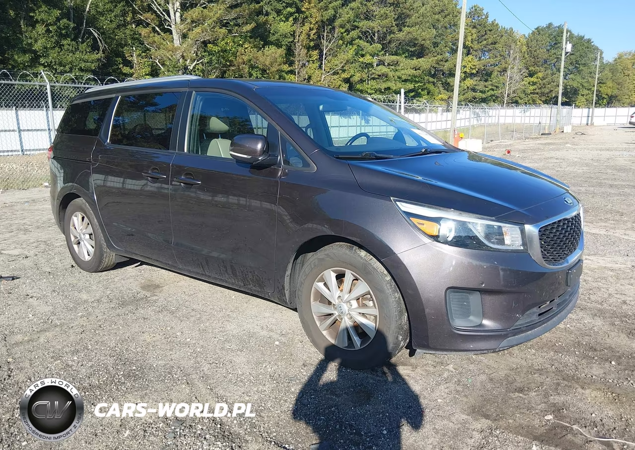2017 Kia Sedona Lx VIN:KNDMB5C10H6311367 - 1