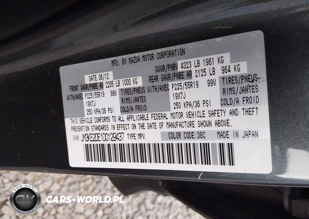 2013 Mazda Cx-5 Grand Touring VIN:JM3KE2DE1D0129437 - 9