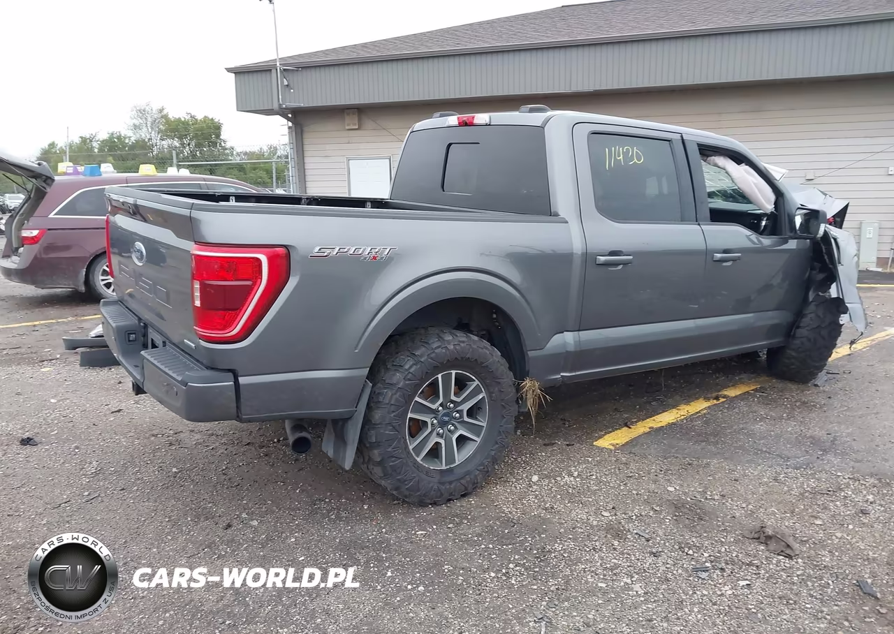 2021 Ford F-150 Xlt VIN:1FTFW1E8XMFB07671 - 4