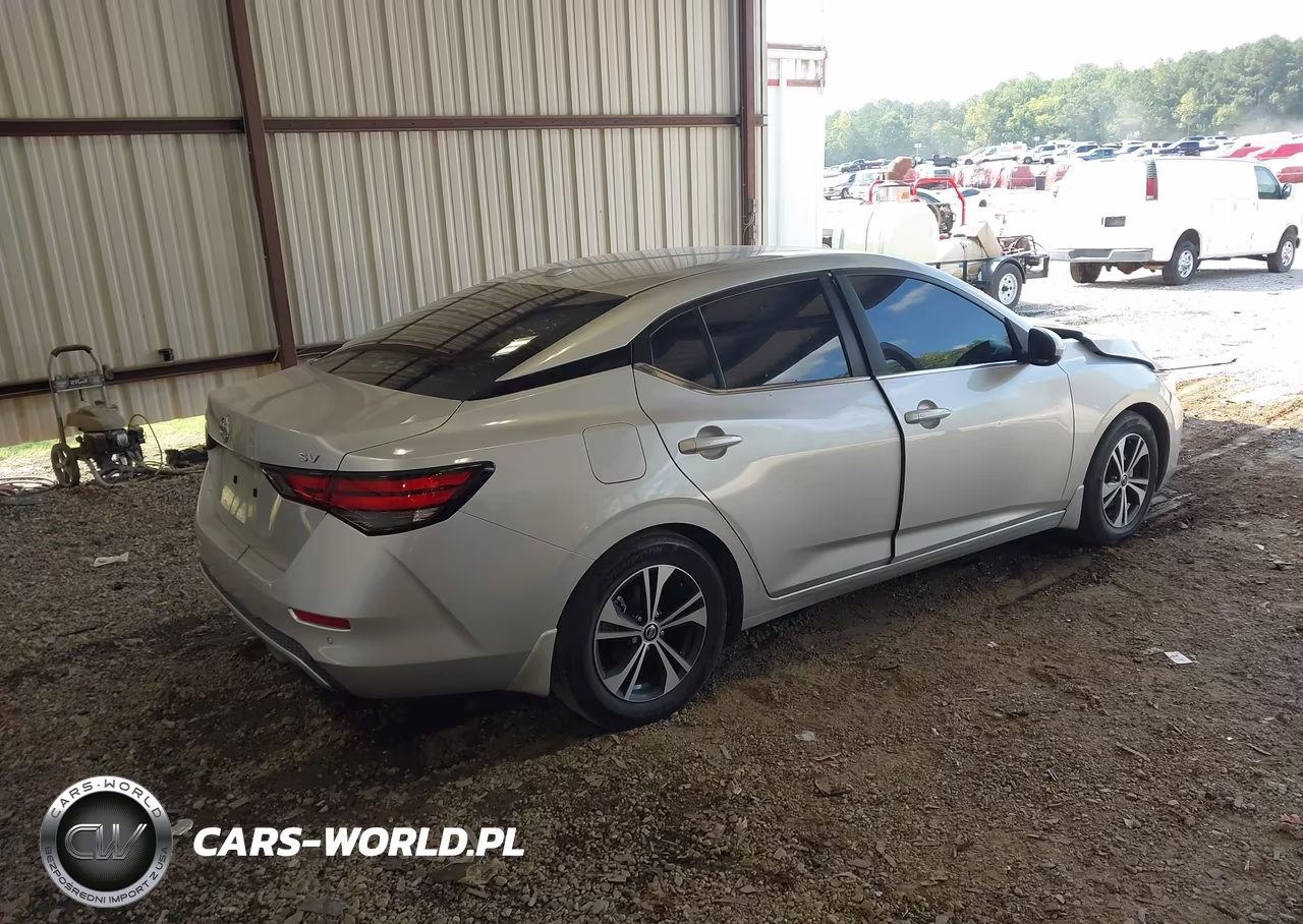 2021 Nissan Sentra Sv Xtronic Cvt VIN:3N1AB8CVXMY324334 - 4