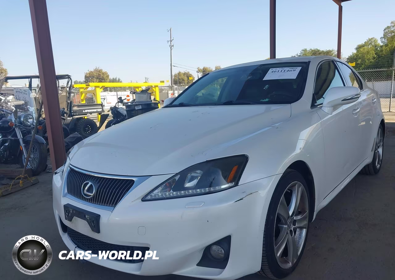 2011 Lexus Is 350 VIN:JTHBE5C29B5026380 - 2