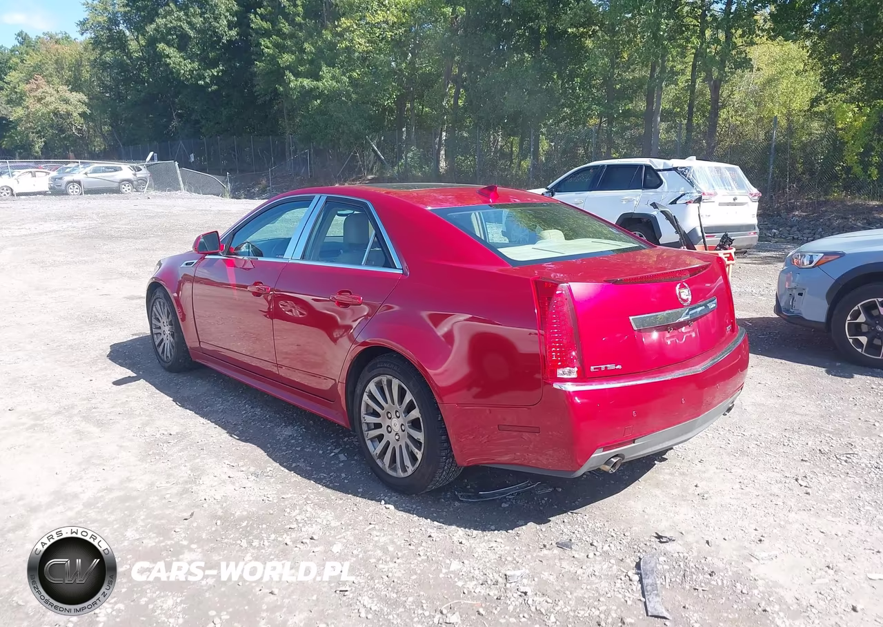 2012 Cadillac Cts Performance VIN:1G6DM5E32C0104308 - 3