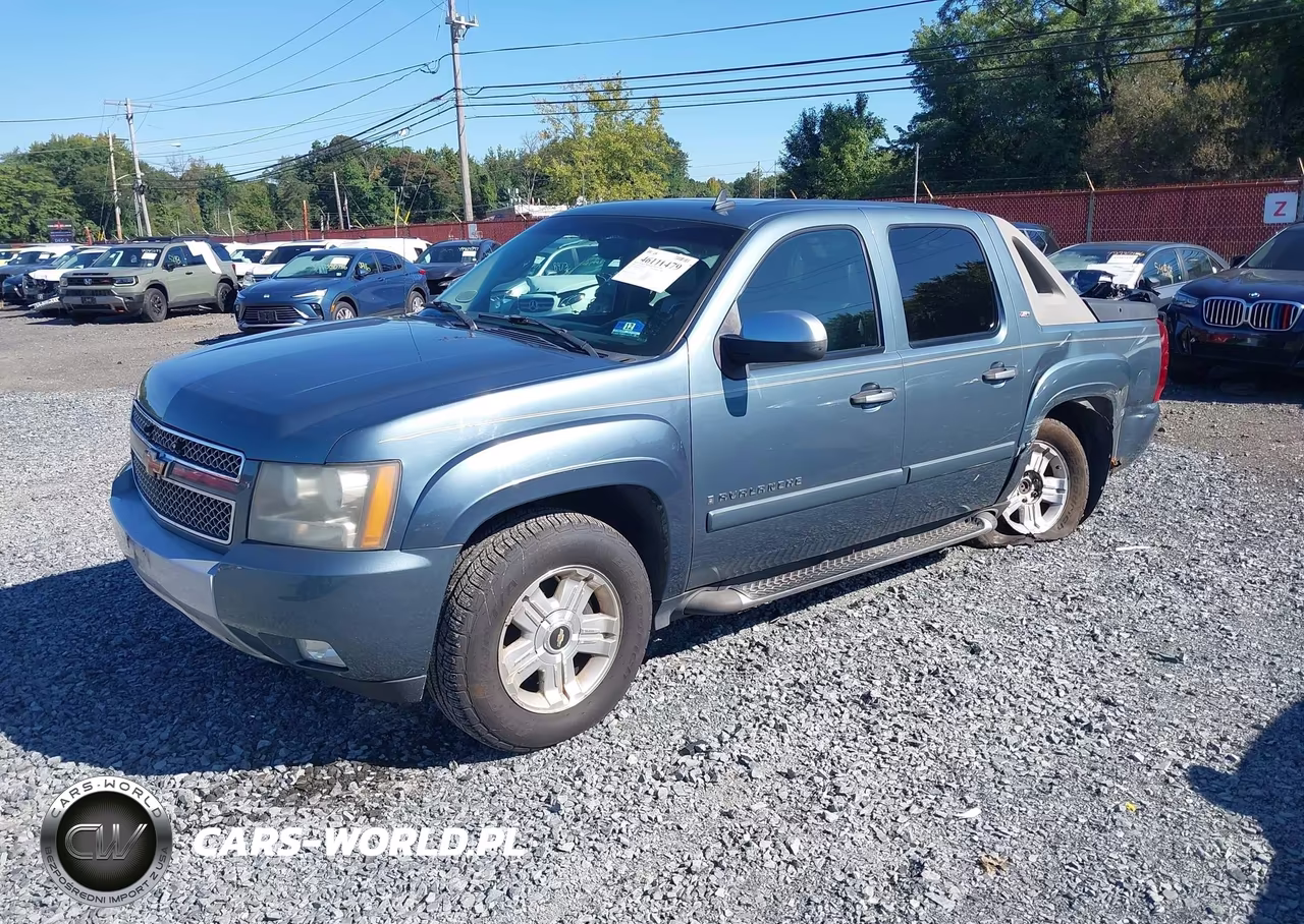 2008 Chevrolet Avalanche 1500 Lt VIN:3GNFK12328G165712 - 2