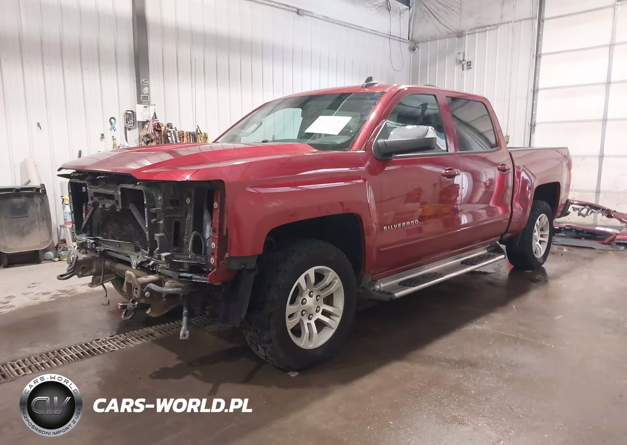 2018 Chevrolet Silverado 1500 2Lt VIN:3GCUKREC0JG321584 - 2