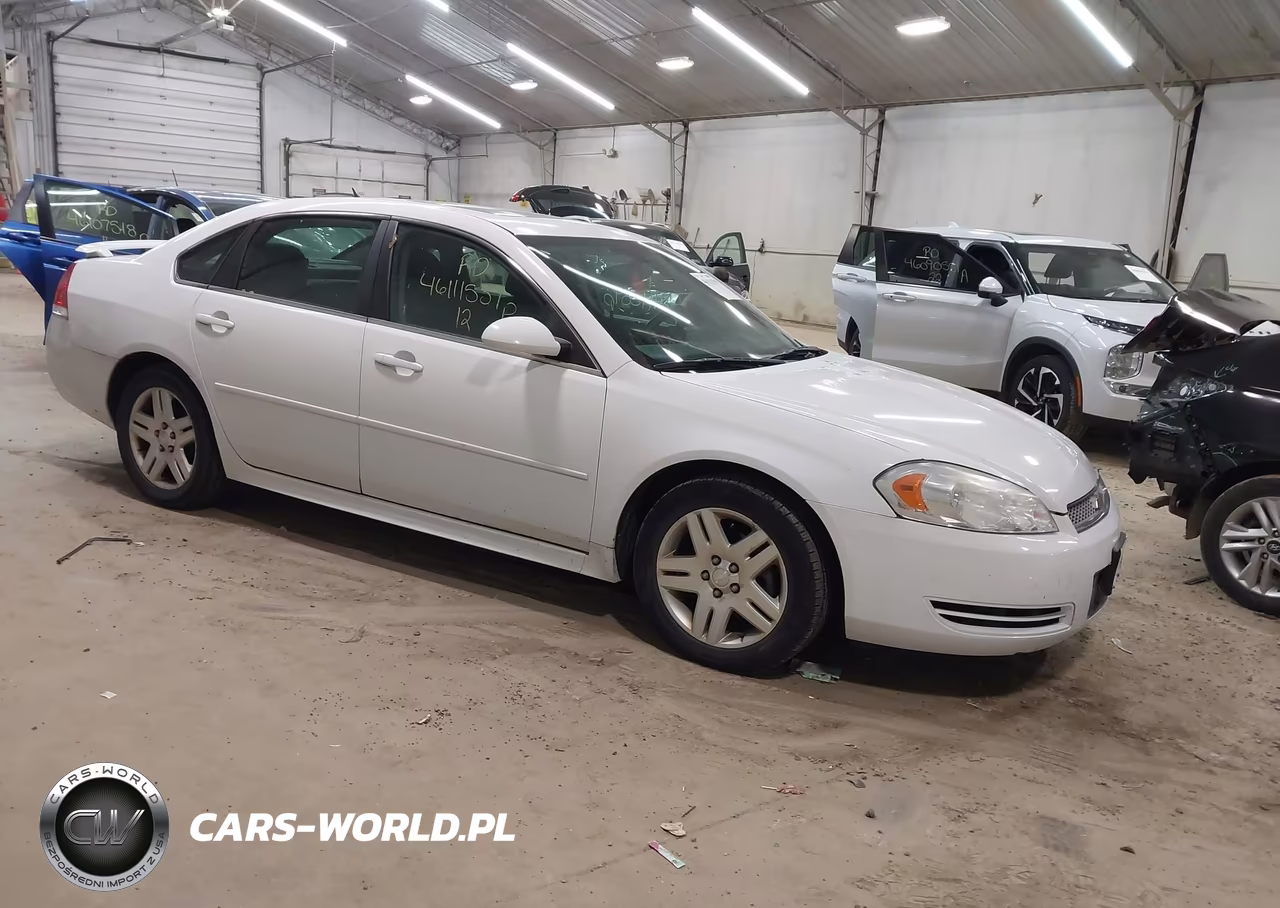 2012 Chevrolet Impala Lt VIN:2G1WG5E35C1199814 - 1