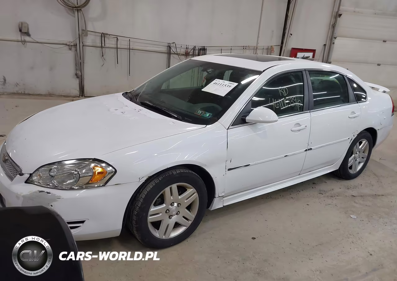 2012 Chevrolet Impala Lt VIN:2G1WG5E35C1199814 - 2