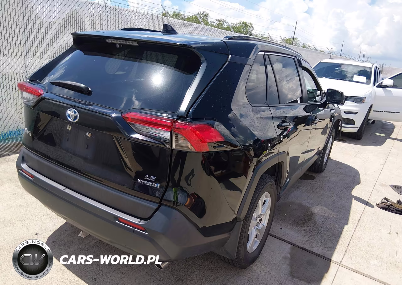 2021 Toyota Rav4 Hybrid Le VIN:JTML6RFV0MD018208 - 4