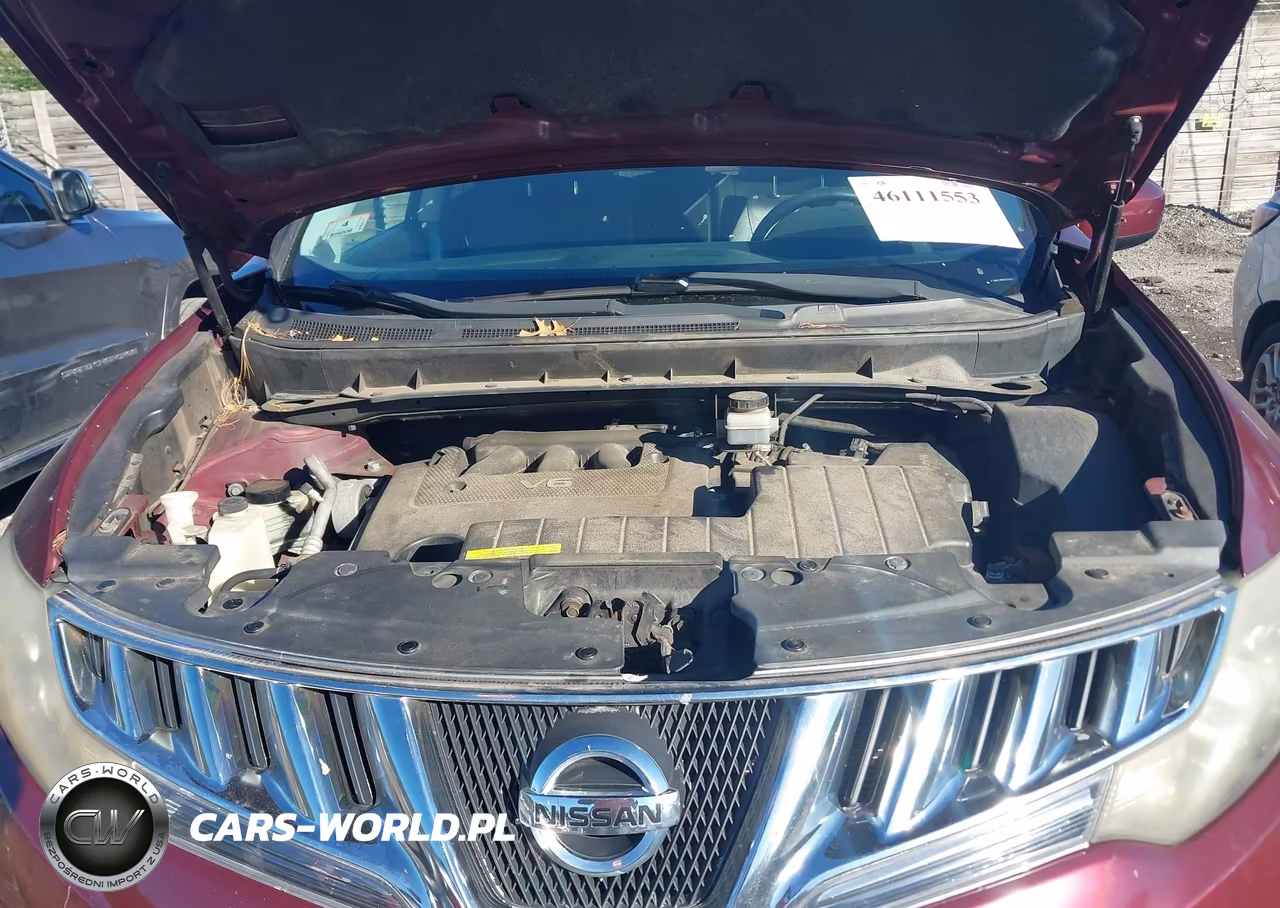 2010 Nissan Murano Sl VIN:JN8AZ1MW9AW129467 - 10