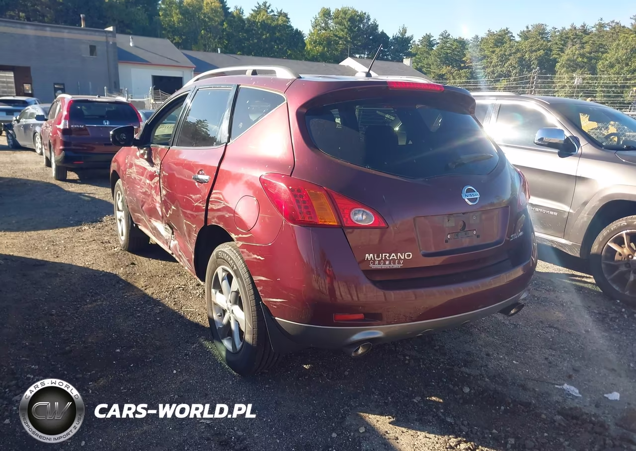 2010 Nissan Murano Sl VIN:JN8AZ1MW9AW129467 - 3