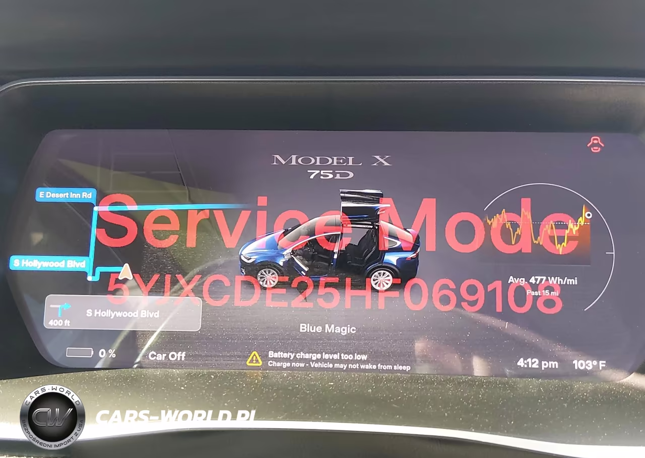2017 Tesla Model X 100D-75D-90D VIN:5YJXCDE25HF069108 - 7