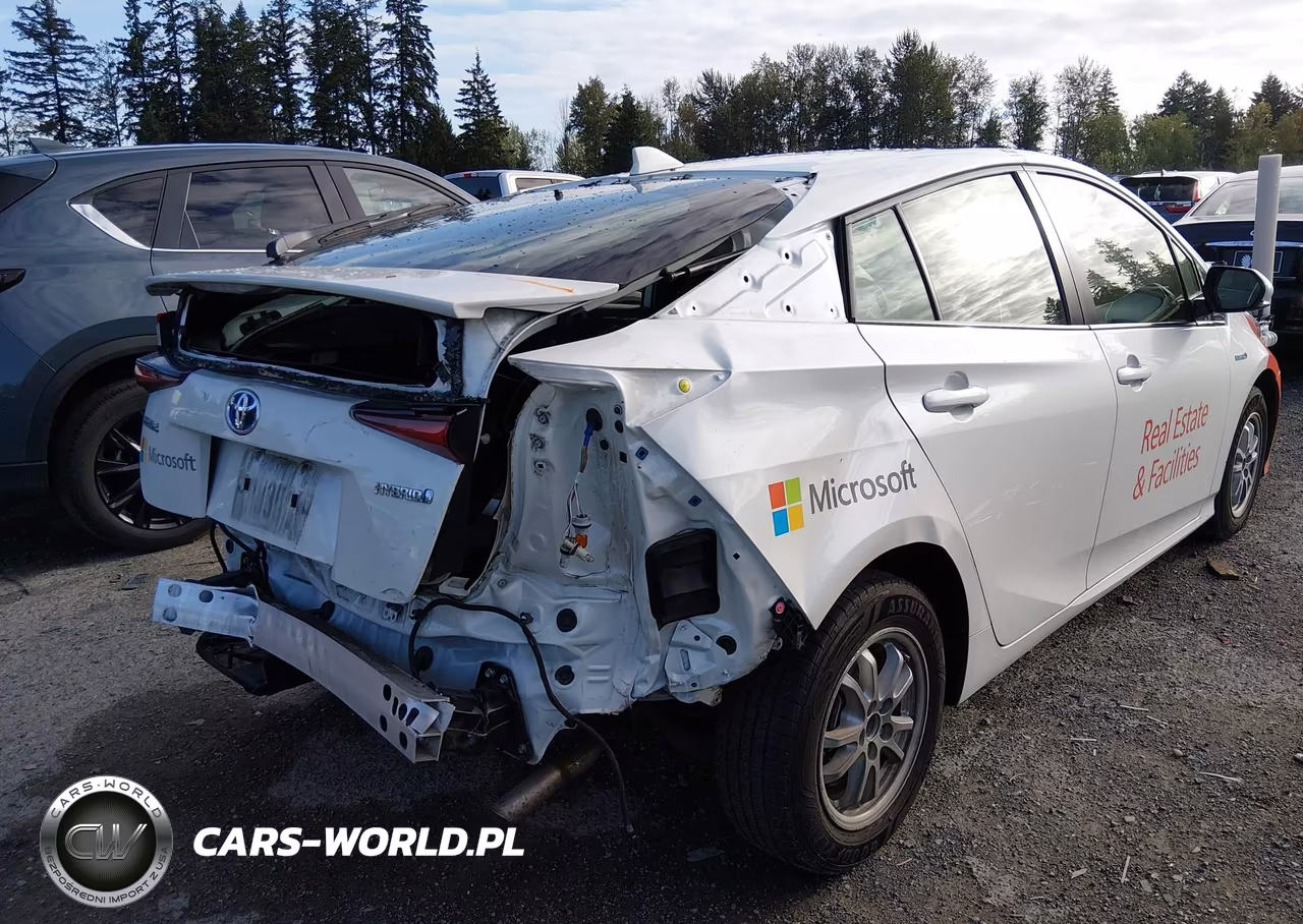 2019 Toyota Prius Le VIN:JTDKARFU8K3100255 - 18