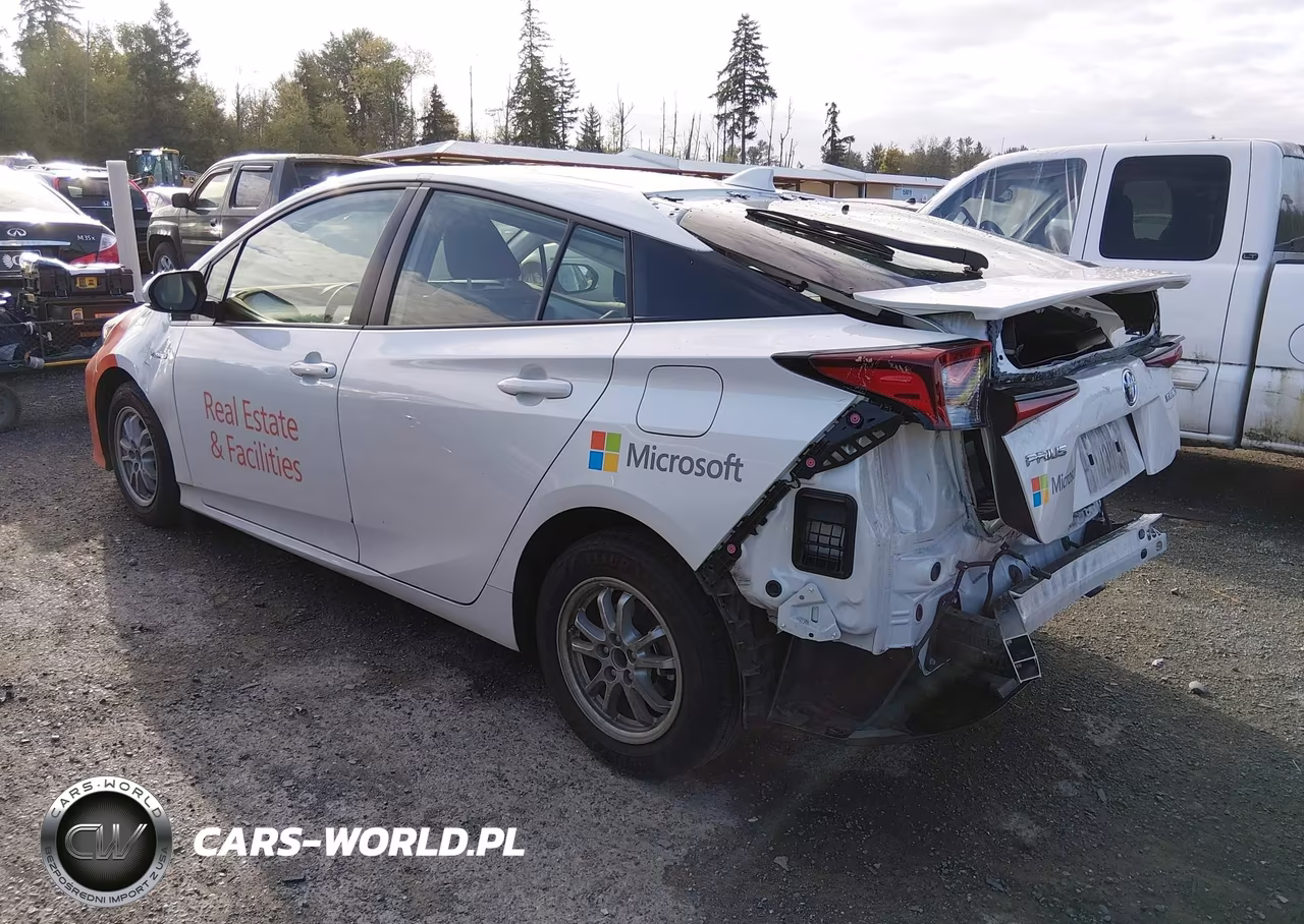 2019 Toyota Prius Le VIN:JTDKARFU8K3100255 - 3