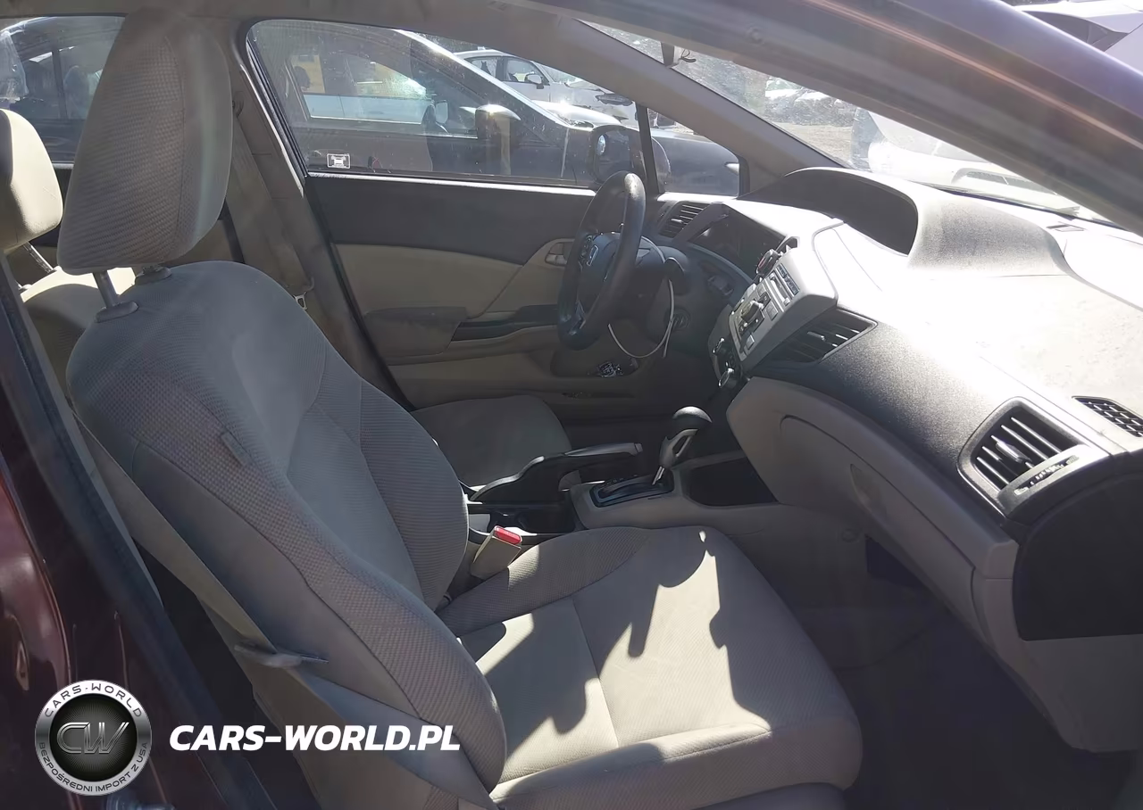 2012 Honda Civic Lx VIN:2HGFB2F53CH553259 - 5
