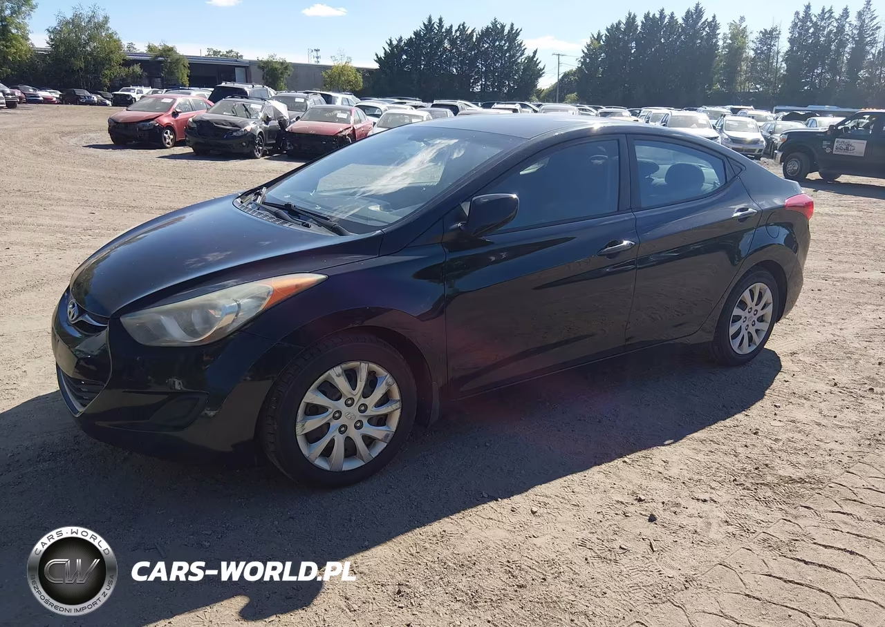 2013 Hyundai Elantra Gls VIN:5NPDH4AE9DH154114 - 2