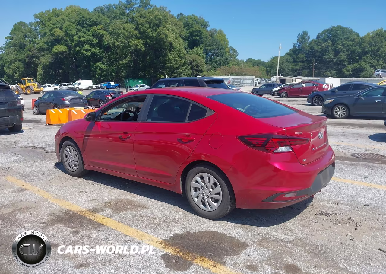 2020 Hyundai Elantra Se VIN:KMHD74LF9LU105648 - 3
