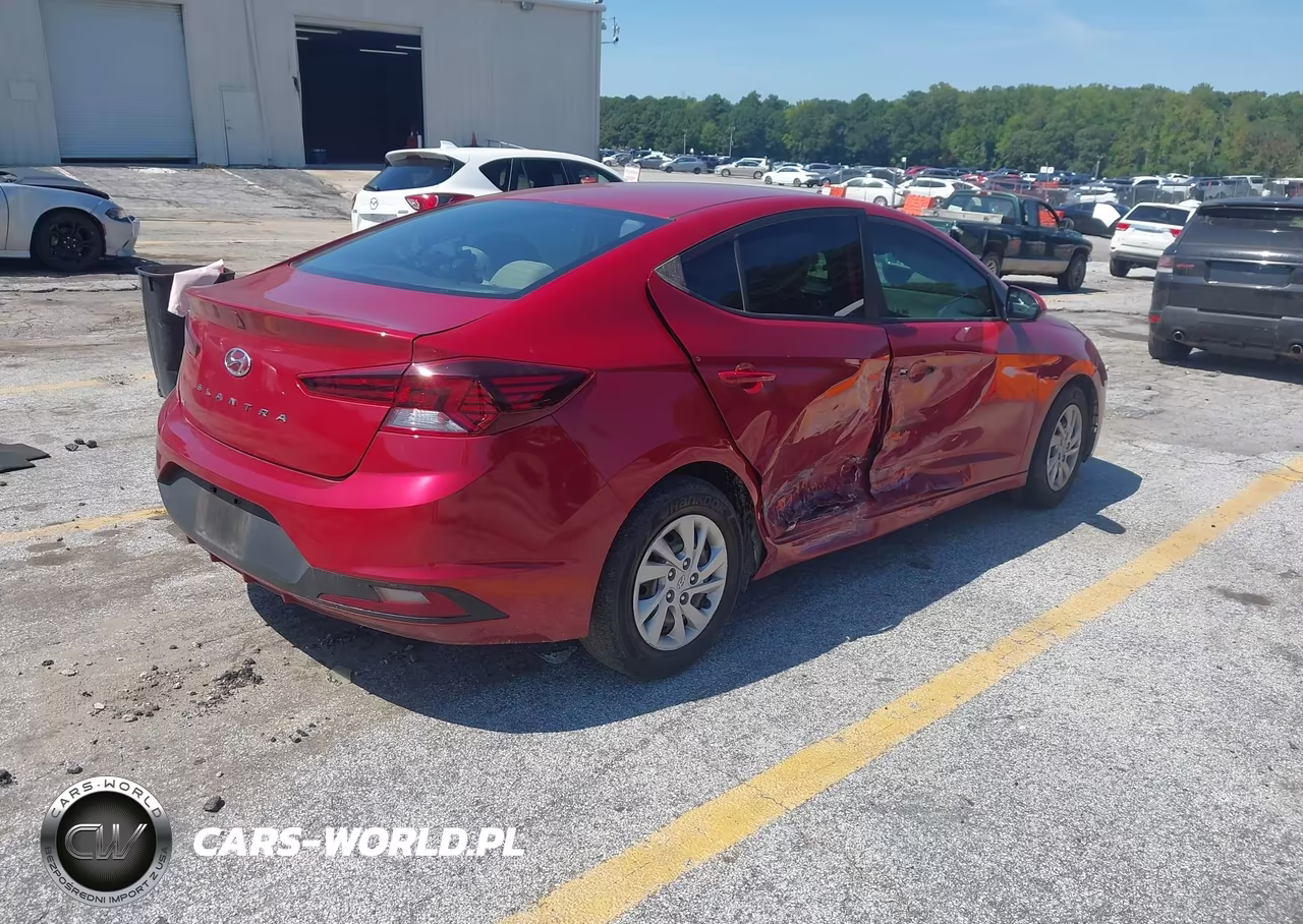 2020 Hyundai Elantra Se VIN:KMHD74LF9LU105648 - 4