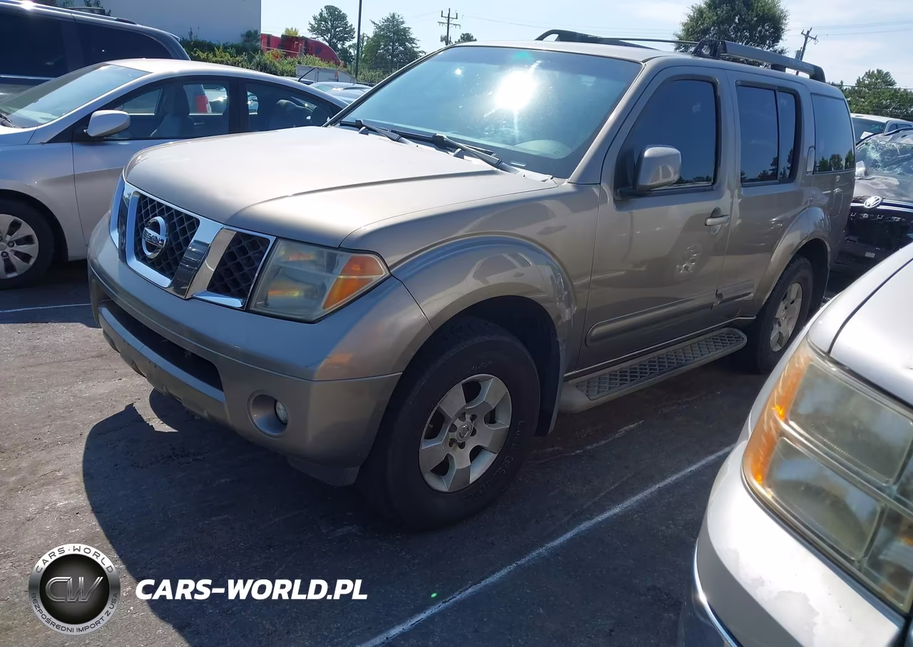 2005 Nissan Pathfinder Se VIN:5N1AR18W85C732211 - 2
