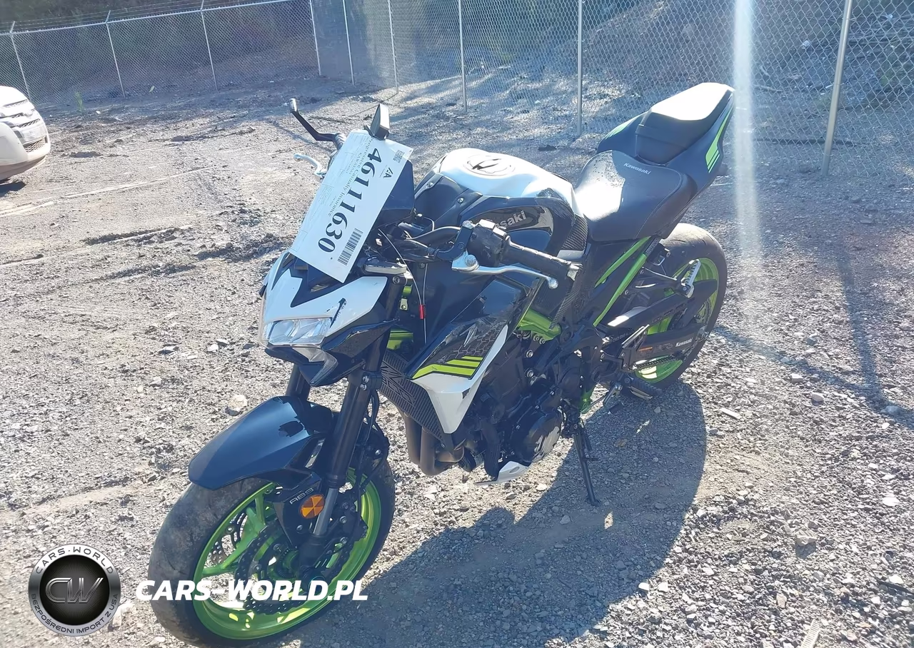 2021 Kawasaki Zr900 F VIN:ML5ZRDF12MDA43917 - 2