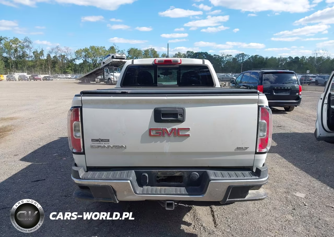 2016 GMC Canyon Slt VIN:1GTG6DE30G1148824 - 16