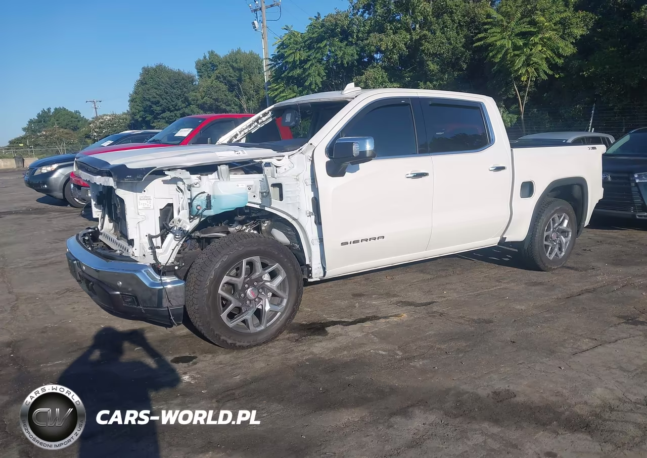 2024 GMC Sierra 1500 4Wd Short Box Slt VIN:3GTUUDED8RG302797 - 2