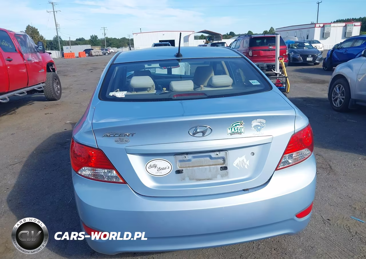 2012 Hyundai Accent Gls VIN:KMHCT4AE6CU207085 - 16