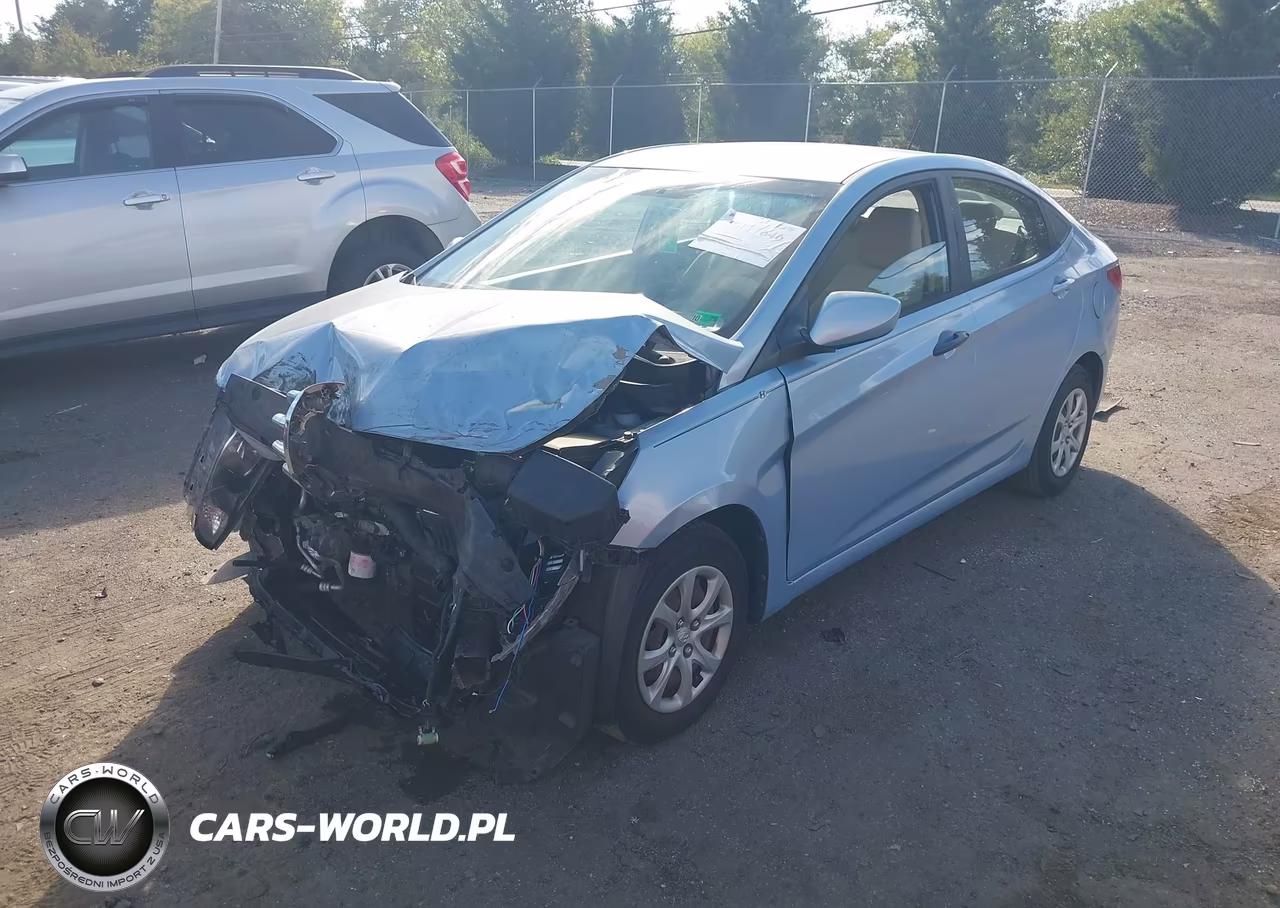 2012 Hyundai Accent Gls VIN:KMHCT4AE6CU207085 - 2